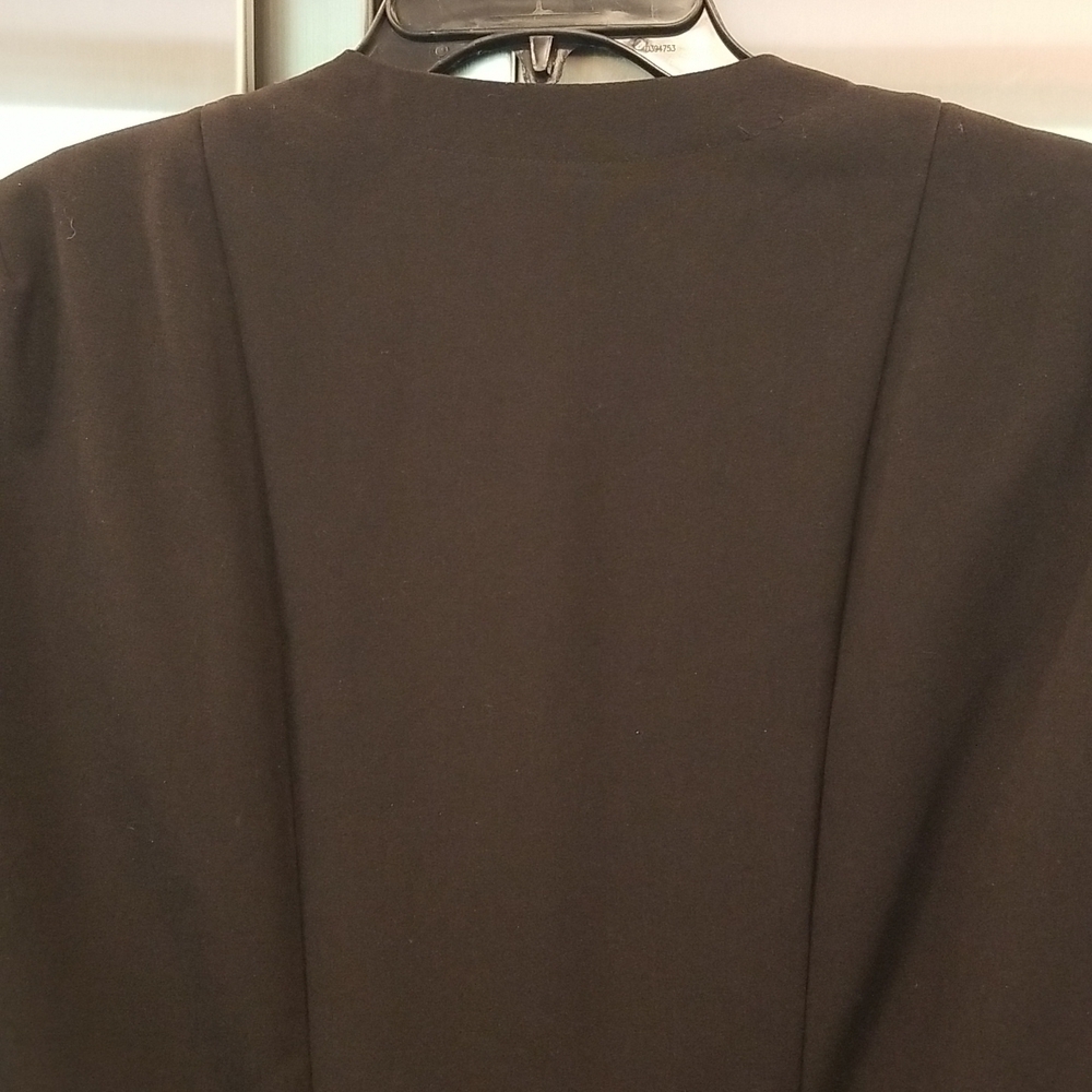 💕DREW💕 Cape Zip Up Blazer Black Small S - Picture 6 of 9